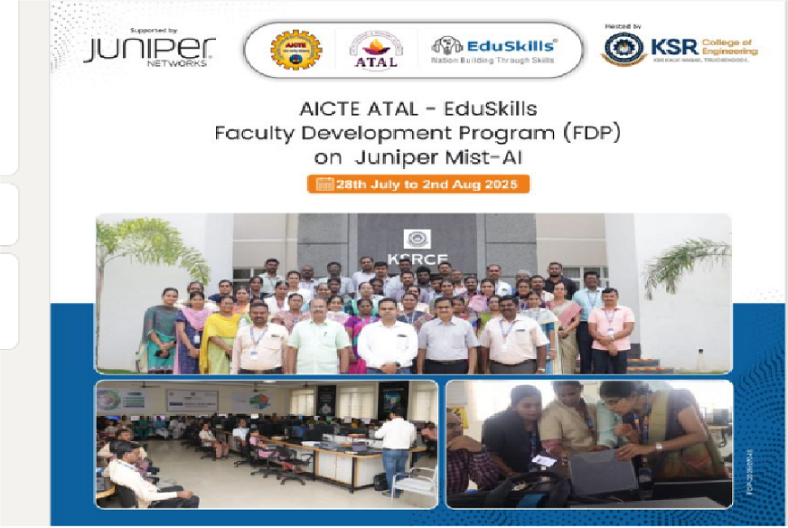 AICTE ATAL  - Eduskill FDP on Mist AI