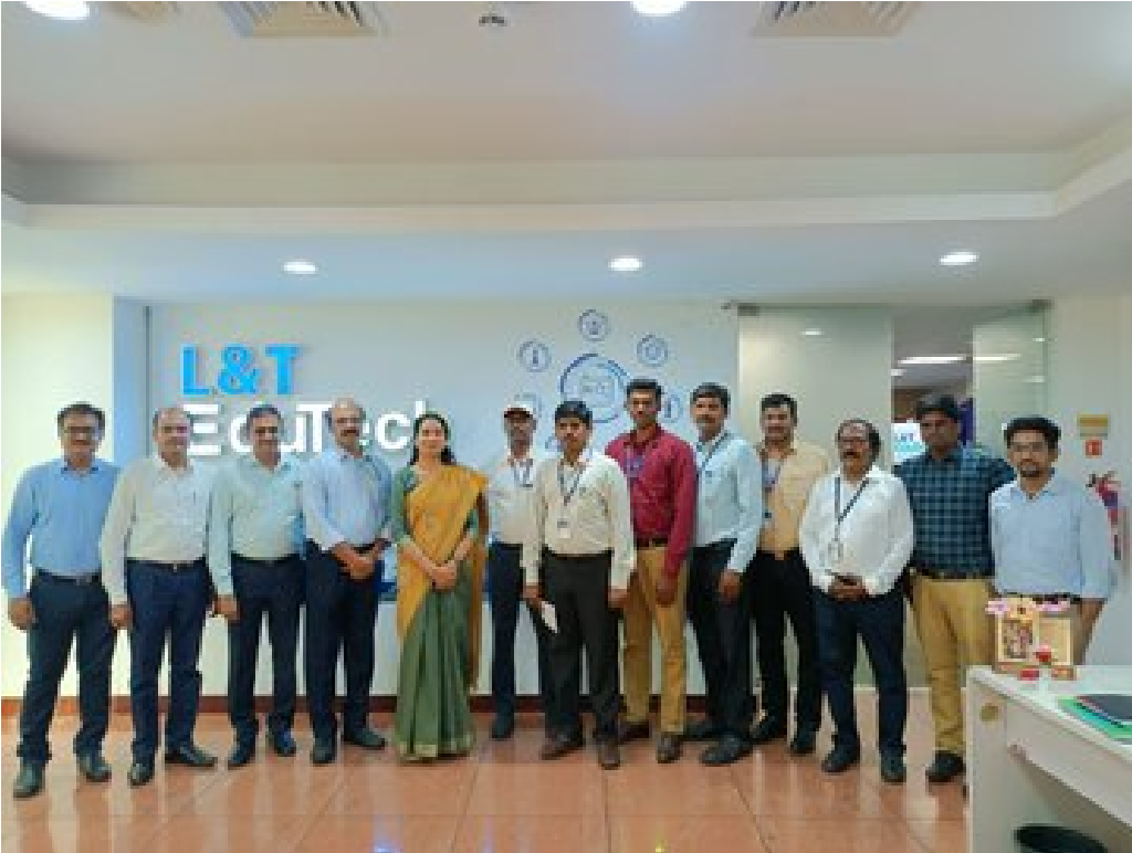 KSRCE Team visited L&T Edu Tech, Chennai,